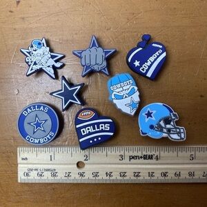 Crocs Shoe Charms Dallas Cowboys Fans NFL Football Team Accessories Croc